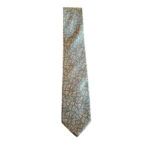 Liberty of London 1980s Men’s Paisley Silk Tie Made in England